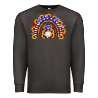 American Flag Gnomes Sunflowers Rainbow Premium Sweatshirt | Teevron