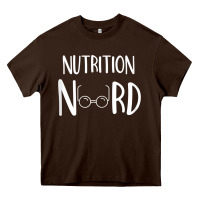 Chocolate Brown Womens Nutritionist Gifts For Health Coach or Registered Dietitian Heavy Core Tee - minhPixels