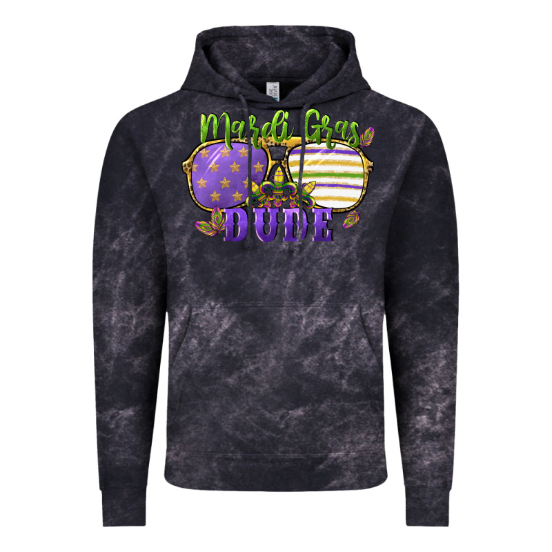 Mardi Gras Dude Vintage Hoodie by CowGirlArtShop | Teevron