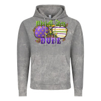 Cloud Rock mardi gras dude Vintage Hoodie - CowGirlArtShop