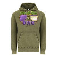 Vintage Olive mardi gras dude Vintage Hoodie - CowGirlArtShop