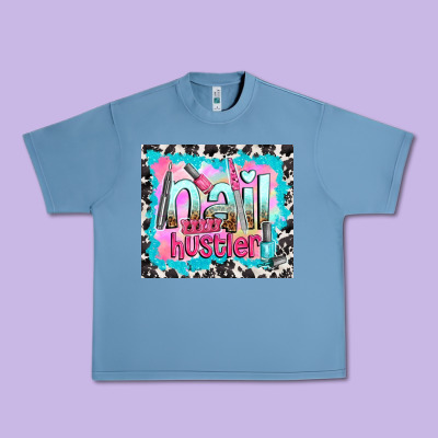 Nail Hustler Urban Heavy Tee Designed By Tumblerdesignbyshophia