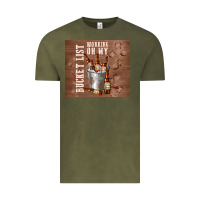 Vintage Olive working on my bucket list Vintage Tee - TumblerDesignByShophia