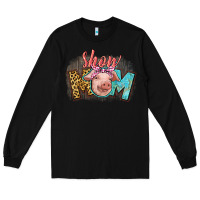 Black Show mom pig Long Sleeve Tee - CowGirlArtShop