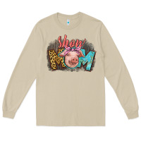Mushroom Show mom pig Long Sleeve Tee - CowGirlArtShop