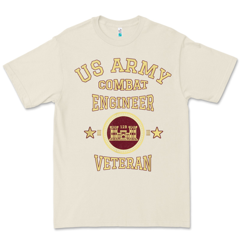 Us Army Combat Engineer Combat Engineer Veteran Gift Premium Tee by minhPixels | Teevron