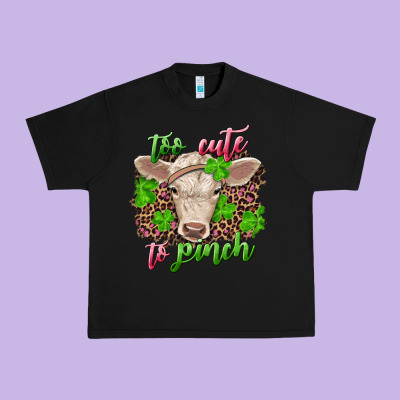 Too Cute To Pinch Charolais Calf Urban Heavy Tee Designed By Ranaportraitstore