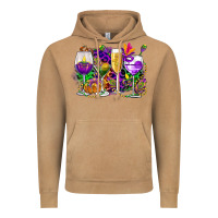 Vintage Camel mardi gras wine glasses cowgirl Vintage Hoodie - CowGirlArtShop