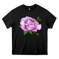 Black Life's Little Pleasures Rose Heavy Core Tee - LillyAllenDesigns