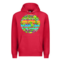 Cardinal hispanic heritage month round earrings 3 Premium Hoodie - BundleAndBundleShop