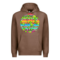 Chestnut hispanic heritage month round earrings 3 Premium Hoodie - BundleAndBundleShop