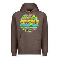 Coffee hispanic heritage month round earrings 3 Premium Hoodie - BundleAndBundleShop