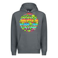 Rock hispanic heritage month round earrings 3 Premium Hoodie - BundleAndBundleShop