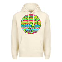 Sandshell hispanic heritage month round earrings 3 Premium Hoodie - BundleAndBundleShop