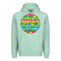 Seafoam hispanic heritage month round earrings 3 Premium Hoodie - BundleAndBundleShop