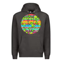 Smoke hispanic heritage month round earrings 3 Premium Hoodie - BundleAndBundleShop