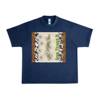 Navy grow through it Urban Heavy Tee - TumblerDesignByShophia