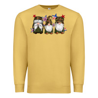 Antique Gold military gnomes star Premium Sweatshirt - Artiststas