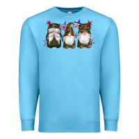 Ocean Blue military gnomes star Premium Sweatshirt - Artiststas