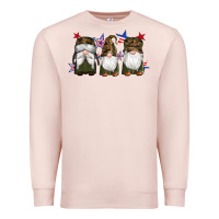 Pale Pink military gnomes star Premium Sweatshirt - Artiststas