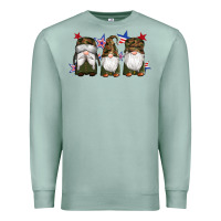 Seafoam military gnomes star Premium Sweatshirt - Artiststas