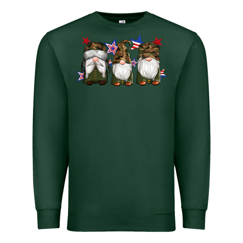 Military Gnomes Star Premium Sweatshirt by Artiststas | Teevron