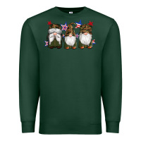 Sports Green military gnomes star Premium Sweatshirt - Artiststas