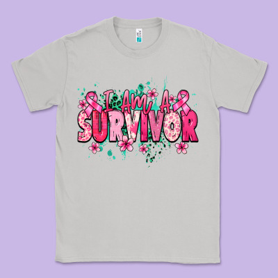 I Am A Survivor Classic Tee Designed By Nancycooperartshop