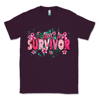 Plum i am a survivor Classic Tee - NancyCooperArtShop