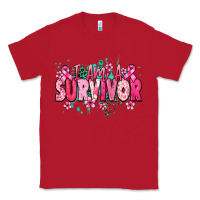 Red i am a survivor Classic Tee - NancyCooperArtShop