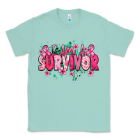 Seafoam i am a survivor Classic Tee - NancyCooperArtShop