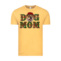 Vintage Mustard Christmas English Bulldog Mom Vintage Tee - RanaPortraitStore