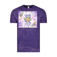 Cloud Purple i am allergic to stupidity Vintage Tee - TumblerDesignByShophia