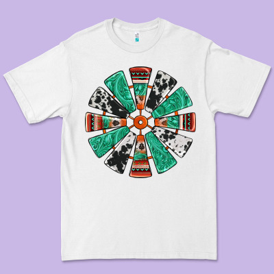 Western Windmill Premium Tee Designed By Jasminsmagicworld