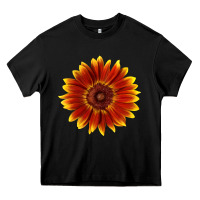 Black Little Becka Sunflower Heavy Core Tee - LillyAllenDesigns