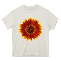 Cream Little Becka Sunflower Heavy Core Tee - LillyAllenDesigns