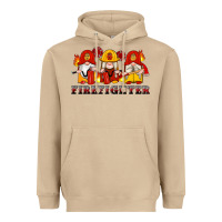 Mushroom firefighter gnomes Heavyweight Hoodie - Artiststas