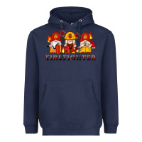 Navy firefighter gnomes Heavyweight Hoodie - Artiststas