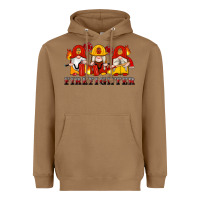 Toasted Coconut firefighter gnomes Heavyweight Hoodie - Artiststas