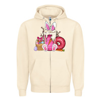 Sandshell Easter day coffee Zipper Hoodie - CowhideDigitalArt