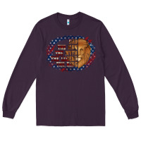 Plum dad the man american flag Long Sleeve Tee - Jasminsmagicworld