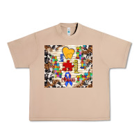 Burro love puzzle ribbon Urban Heavy Tee - TumblerDesignByShophia