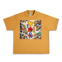 Peanut Butter love puzzle ribbon Urban Heavy Tee - TumblerDesignByShophia