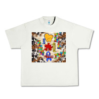 Pistachio love puzzle ribbon Urban Heavy Tee - TumblerDesignByShophia