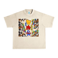 Sandshell love puzzle ribbon Urban Heavy Tee - TumblerDesignByShophia
