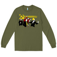 Army Green the communist party Long Sleeve Tee - minhPixels