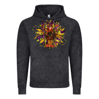 Vintage Black mardi gras sunflower Vintage Hoodie - CowGirlArtShop