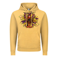 Vintage Mustard mardi gras sunflower Vintage Hoodie - CowGirlArtShop