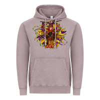 Vintage Zinc mardi gras sunflower Vintage Hoodie - CowGirlArtShop