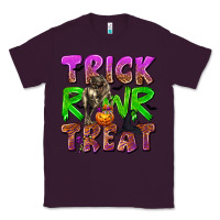 Plum Trick Rawr Treat Classic Tee - texasbilliewilder